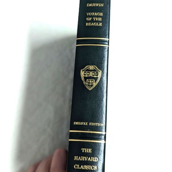 Vintage 1969 Hardbound Harvard Classic - Darwin Book- The Voyage of the Beagle - Picture 9 of 9